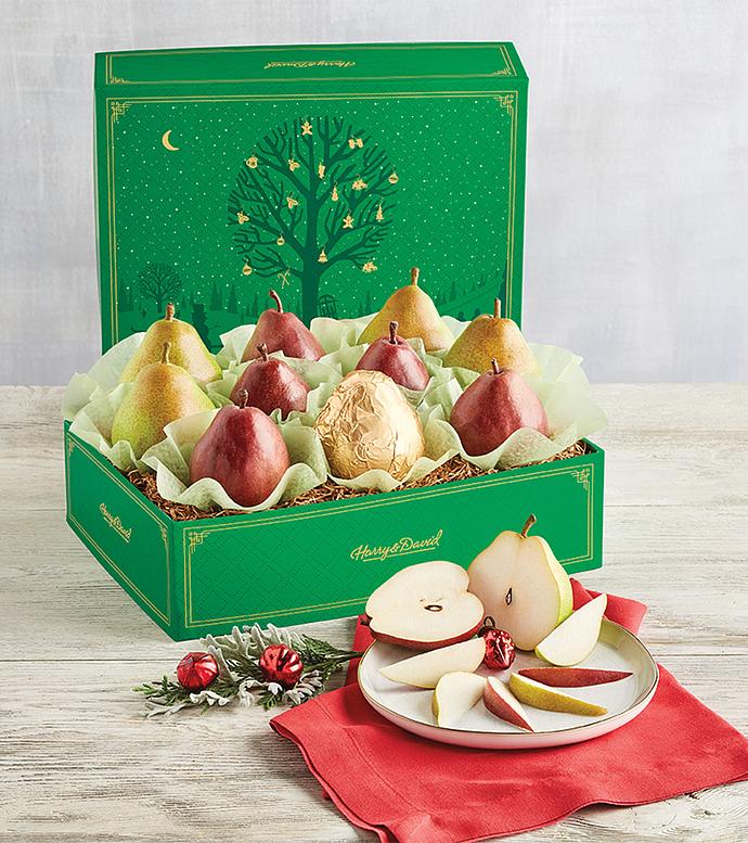 Colors of Christmas Pears